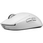 Logitech PRO X SUPERLIGHT Wireless Gaming Mouse Optisk Trådløs Hvid